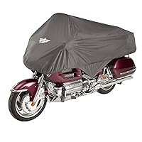 4-458G Charcoal Touring Motorcycle Half Cover