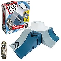 TECH DECK, Speedway Hop, X-Connect Park Creator, Customizable and Buildable Ramp Set with Exclusive Fingerboard, Kids Toy for Ages 6 and up