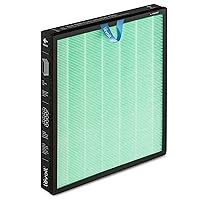 LEVOIT Vital 100S Toxin Absorber Air Purifier Replacement, 3-in-1 H13 True HEPA, High-Efficiency Activated Carbon Filter, Vital 100S-RF-TX (LRF-V102-GUS), 1 Pack, Green