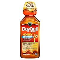 Vicks DayQuil Severe Cold & Flu Medicine, Maximum Strength, Honey - 12 fl oz