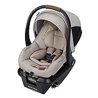 Maxi-Cosi's Mico™ Luxe+ Baby Car Seat: Infant Car Seat with Base and Versatile Baby Carrier Seat Functionality, Desert Wonder