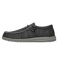 Hey Dude Men's Wally Sox | Men’s Shoes | Men's Lace Up Loafers | Comfortable & Light-Weight