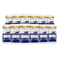 Champion USA JustiFLY Feedthrough Cattle Fly Control, 12 Pack | Non-Toxic Larvicide. Controls All Four Fly Species That Affect Cattle. Over 50 Million Head Treated
