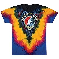 Grateful Dead SYF Ripple Tie Dye Liquid Blue Men's T-Shirt