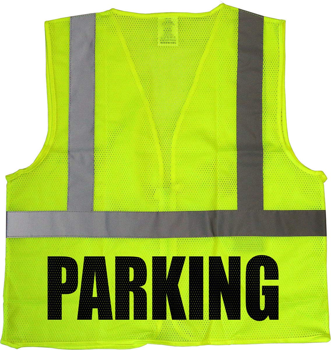 Conspiracy Tee Parking Attendant mesh Vest, Parking Staff Vest, Safety, Valet, Event Parking