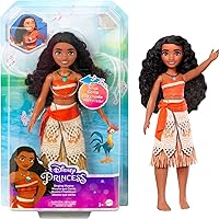 Disney Princess Moana Singing Fashion Doll in Signature Outfit, Sings 