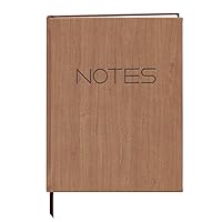BookFactory Universal Note Taking System (Cornell Notes) / NoteTaking Notebook - 120 Pages, 8