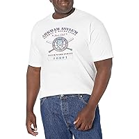DC Comics Men's Big & Tall Arkham Dad Short Sleeve T-Shirt