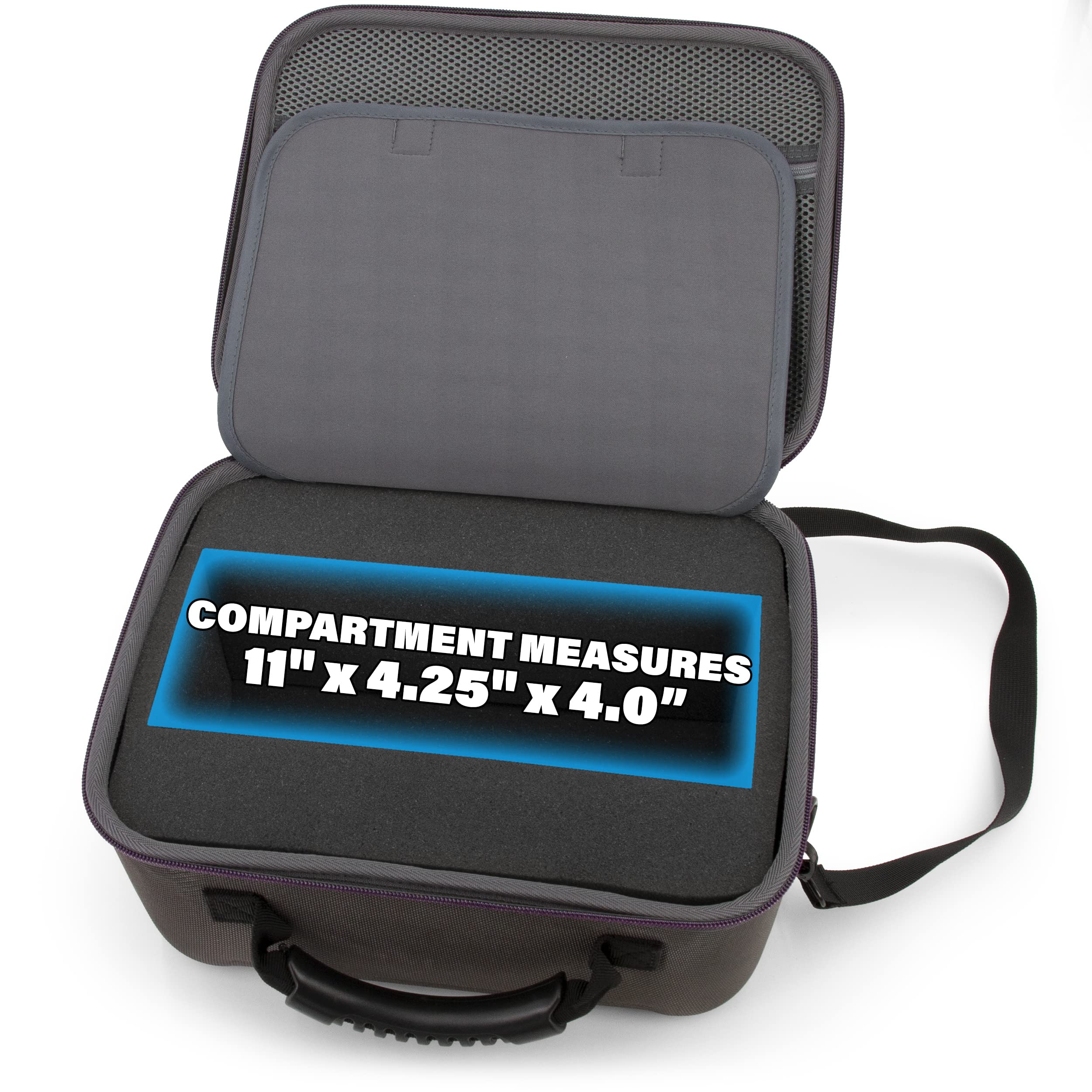 CASEMATIX Carrying Case Compatible With Meeting Owl Pro and Owl Camera 360 Video Conference Room Accessories