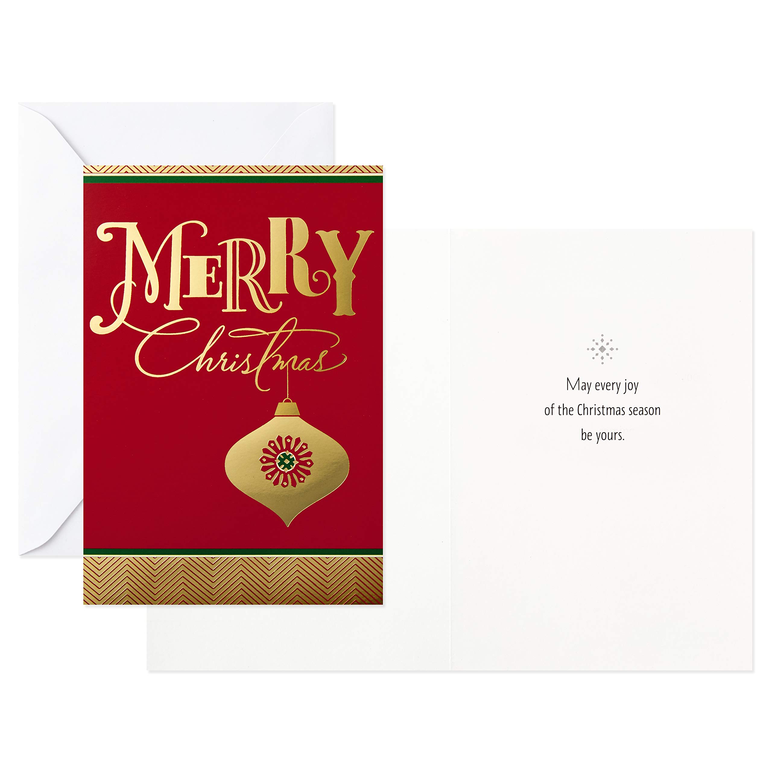 Image Arts Christmas Boxed Cards Assortment, Elegant Icons (4 Designs, 24 Cards with Envelopes)