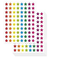 Mini Star Stickers Mega Bundle 5280 PCS in 8 Colors for Reward Behavior Chart 3/8 inch
