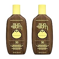 Sun Bum Sun Bum Original Spf 30 Sunscreen Lotion Vegan and Reef Friendly (octinoxate & Oxybenzone Free) Broad Spectrum Moisturizing Uva/uvb Sunscreen With Vitamin E 8 Ounce 2 Pack