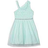 Speechless Girls Size One Shoulder Lace and Tulle Party Dress