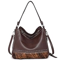 Genuine Leather Concealed Carry Purses and Handbags for Women Handgun Crossbody Bag