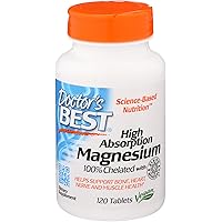 Doctor's Best, Magnesium, 120 Tablets