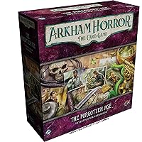 Fantasy Flight Games Arkham Horror The Card Game The Forgotten Age Investigator Expansion - Embark on a Daring Quest! Lovecraftian Cooperative LCG, Ages 14+, 1-4 Players, 1-2 Hour Playtime, Made