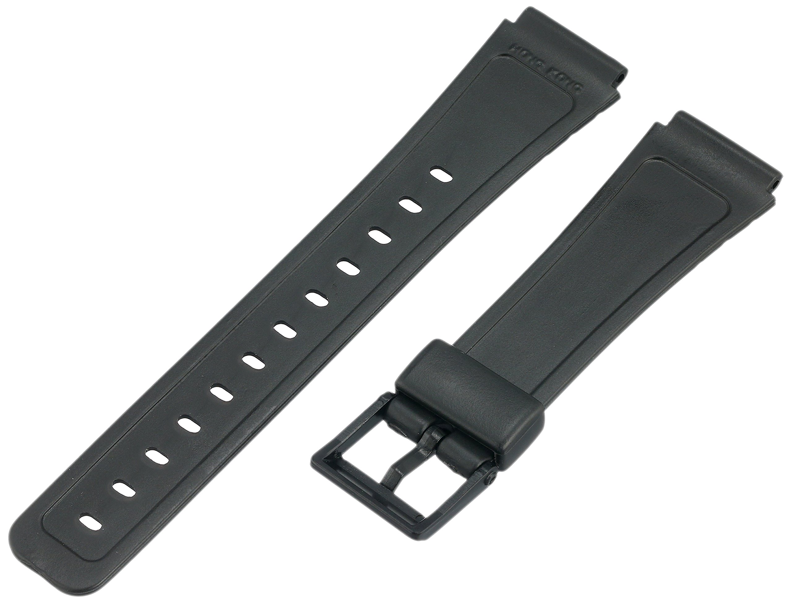 Voguestrap TX1852 Allstrap 18mm Black Regular-Length Fits Casio and Other Sport Watch Band