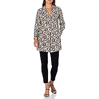 NIC+ZOE Women's Painted Leopard Dress