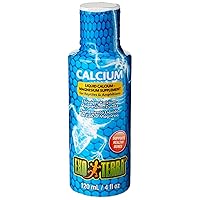 Exo Terra Calcium Liquid, Calcium,Magnesium Supplement, 120 ml