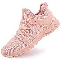 Womens Fashion Walking Running Shoes Ultra Lightweight Breathable Mesh Tennis Shoes Non Slip Athletic Workout Gym Sneakers
