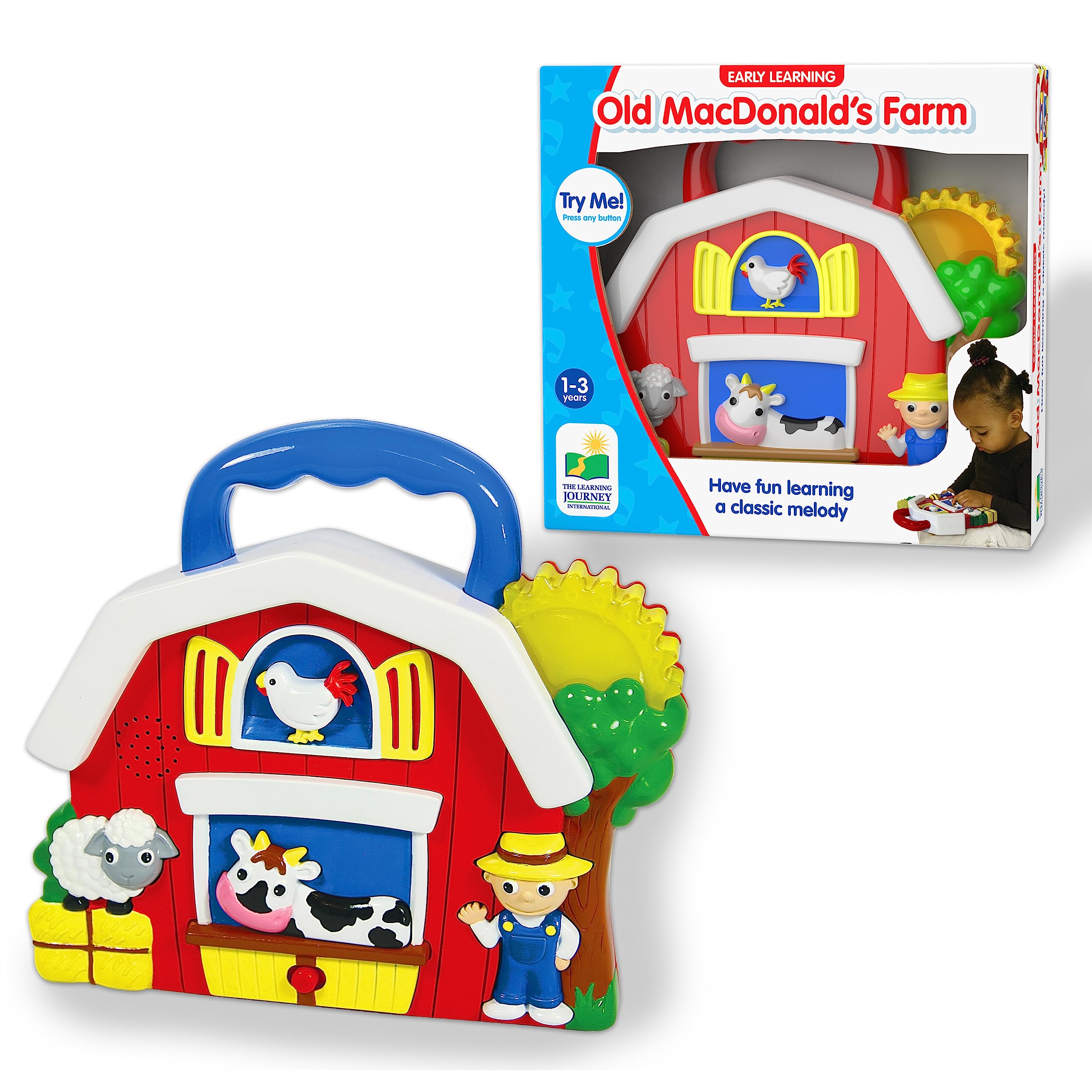 The Learning Journey: Early Learning - Old MacDonalds Farm - Baby & Toddler Toys & Gifts for Boys & Girls Ages 12 Months and Up (203996)
