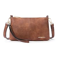 WESTBRONCO Crossbody Bag for Women Vegan Leather Wallet Purses Satchel Shoulder Bags Small Size