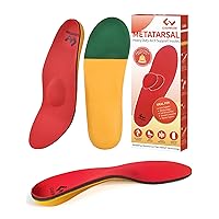 Metatarsalgia Insoles for Ball of Foot Pain,Morton's Neuroma,Heavy Duty Arch Supports Insoles,Orthotic Insoles,Men Women Shoe Insert for Metatarsal,Foot Pain Relief-F