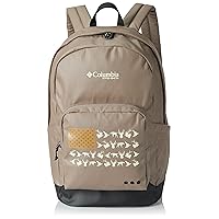 Columbia Unisex PFG PHG Zigzag 22L Backpack, Iron/Black/PHG Game Flag, One Size