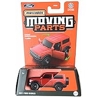 Matchbox 2021 Ford Bronco, Moving Parts [red]
