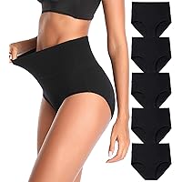 High Waist Compression Thong Underwear for Women - Shapewear Tummy Control,  Postpartum Lingerie, Made in Brazil - Pack