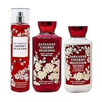 Bath and Body Works - Signature Collection - Japanese Cherry Blossom - Shower Gel - Fine Fragrance Mist & Body Lotion Trio Bath and Body Works - Signature Collection - Japanese Cherry Blossom - Shower Gel - Fine Fragrance Mist & Body Lotion Trio