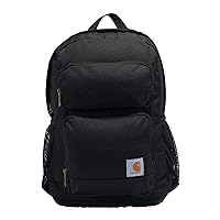 27L Single-Compartment Backpack Black
