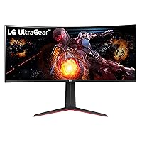 UltraGear QHD 34-Inch Curved Gaming Monitor 34GP63A-B, VA with HDR 10 Compatibility and AMD FreeSync Premium, 160Hz, Black