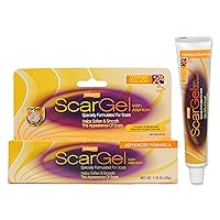 Natureplex Advanced Scar Gel with Allantoin 1.25 Oz (35 g) and Bonus Lip Balm - Formulated to Reduce the Appearance of Injury, Burns, Surgery, and Acne Scars - Contains Collagen