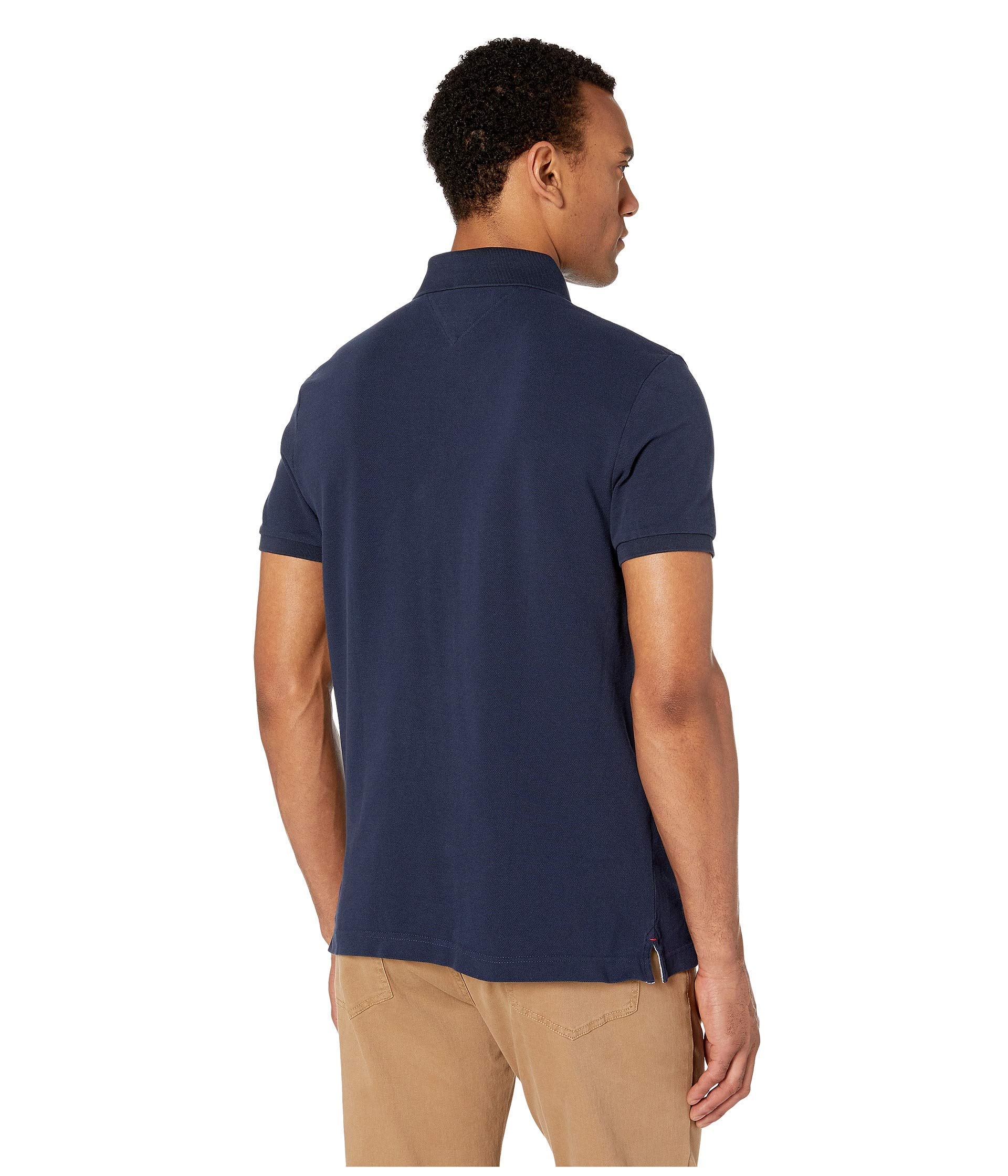 Tommy Hilfiger Men's Short Sleeve Cotton Pique Polo Shirt in Regular Fit