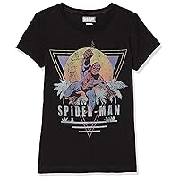 Marvel Girl's Tropical Spiderman T-Shirt