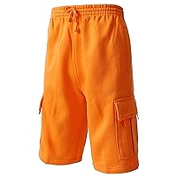 Men Premium Cargo Sweat Shorts & Sweatpants Loose Comfort Fit M-5XL