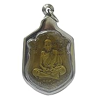 Thai Powerful Jewelry Amulet Thai Famous Monk Amulets Gift Phra Lp Moon Thai Lucky Gamble Amulet Rich Money Power Pendant