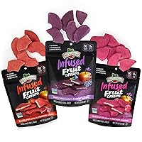 Brothers-ALL-Natural Infused Fruits Snacks (6.8 Ounce (Pack of 6), Blueberry, Strawberry, Raspberry)