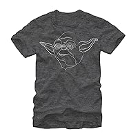 Star Wars Men's Simple Yoda T-Shirt