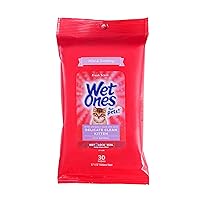 Wet Ones for Pets Delicate Clean Kitten Wipes for Cats with Oatmeal Cat Cleaning Wipes, Mild & Soothing Cat Grooming Wipes with Wet Lock Seal (Pack of 1, 30 Count Total)