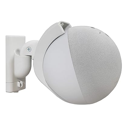 Made For Amazon Wall Mount, White, Echo (4th generation)