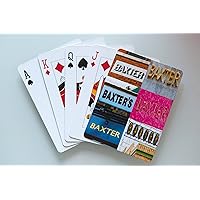 BAXTER Personalized Playing Cards featuring photos of actual signs