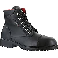429139 Women Safety Boot,Black,Sz 7.5,D Wide,PR