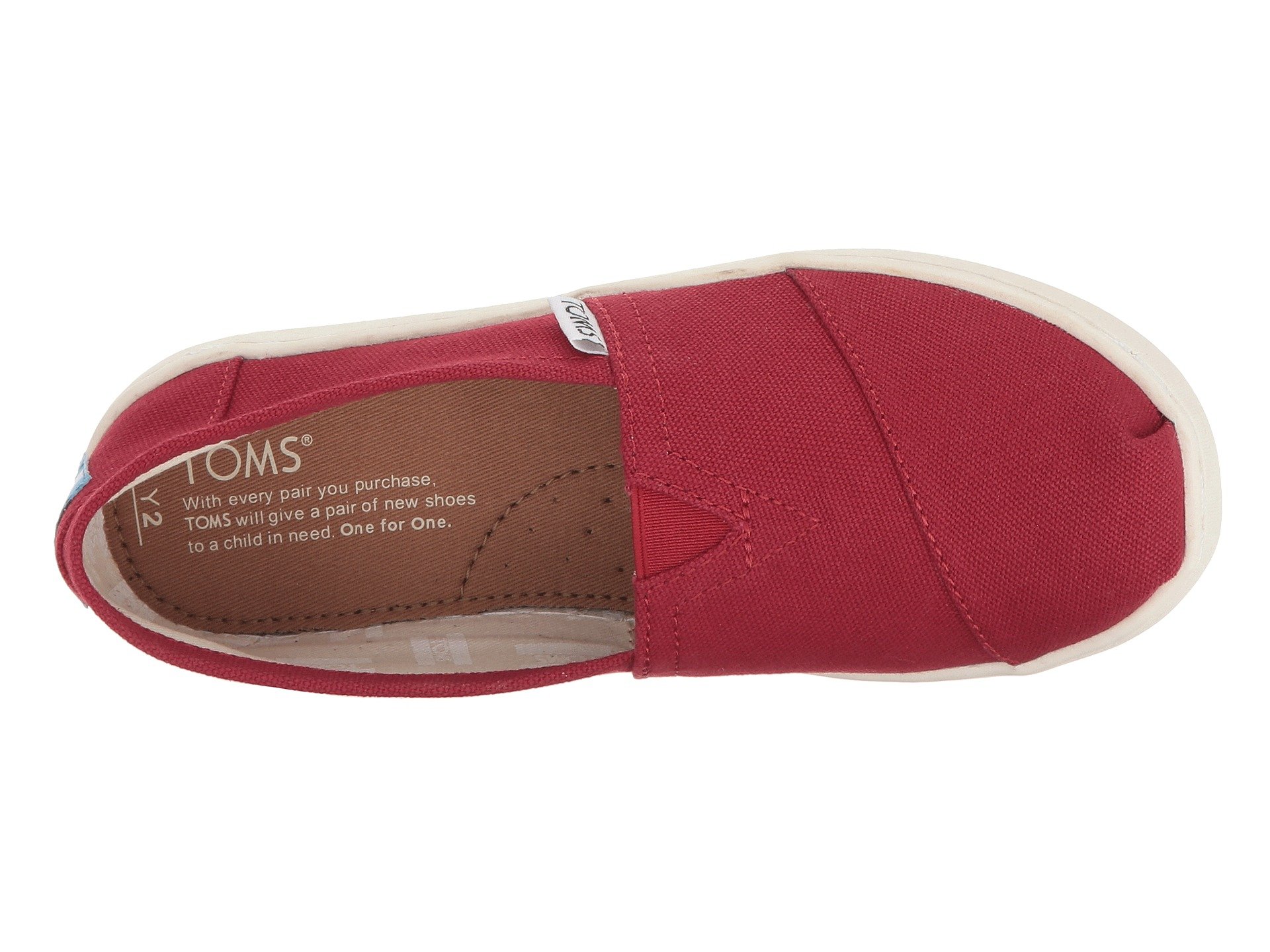 TOMS Unisex-Child Classic Alpargata Sneaker