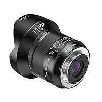 Irix 11mm f/4.0 Blackstone Lens for Nikon - Wide Angle Rectilinear Lens w/Built-in AE Chip