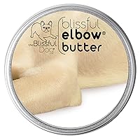 The Blissful Dog Elbow Butter, Moisturizer For Dry, Cracked Elbow Calluses, Versatile Dog Balm, Lick-Safe Elbow Balm for Dogs, 1 oz.