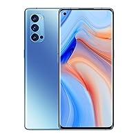 OPPO Reno4 Pro 5G - 12GB + 256GB Snapdragon 765G 6.55 inch 4000mAh 48MP Camera Sim Free Android 10 Dual SIM Smartphone- Blue