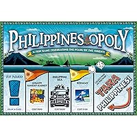 Late For The Sky: Philippines-Opoly - Country Themed Family Board Game, Opoly-Style Game Night, Traditional Play Or 1 Hr Version, Ages 8+, 2-6 Players