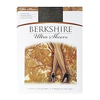 Berkshire Women's Ultra Sheer Control Top Pantyhose 4419 - Reinforced Toe